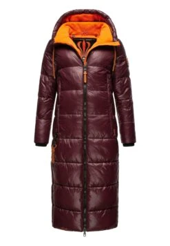 Navahoo Schmuseengel - Winterjas - Dark Red Melange -Navahoo WWinkel a3ff90c60a9a4c75aa37db249c8cfca6