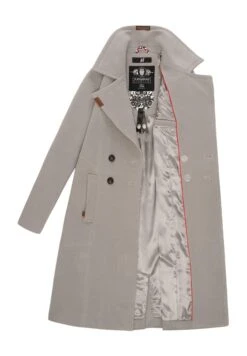 Navahoo Wooly - Halflange Jas - Zinc Grey -Navahoo WWinkel a410541689e547629f0a119abada9a32