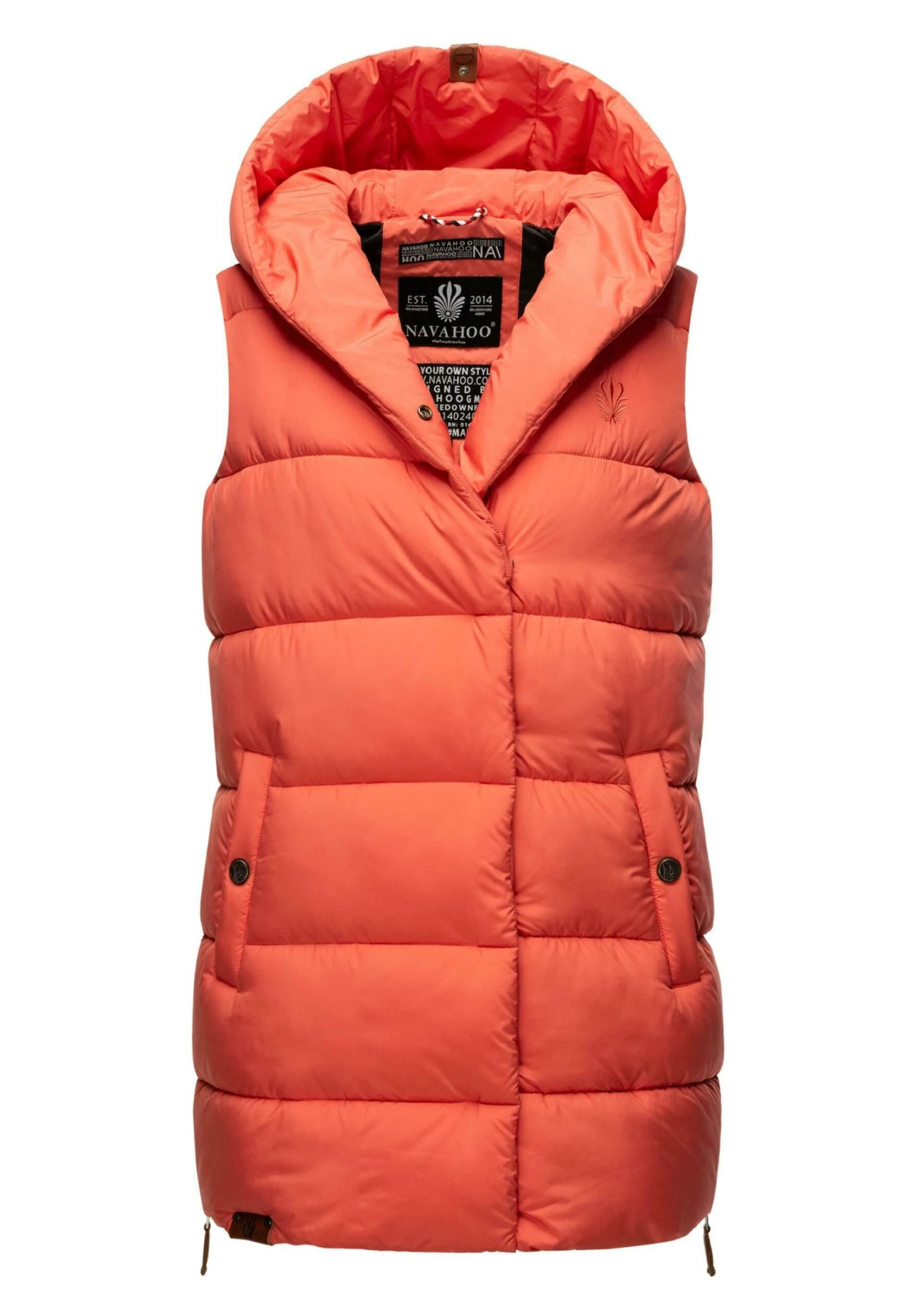 Navahoo Madilynaa - Bodywarmer - Coral 5 Navahoo Madilynaa - Bodywarmer - Coral - Afbeelding 5
