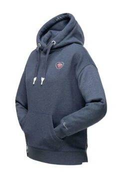 Navahoo Hoodie - Dusty Blue Melange -Navahoo WWinkel a5b988f68f734ebdafb7c059ff4070d1