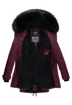 Navahoo Luluna - Winterjas - Burgundy 18 Navahoo Luluna - Winterjas - Burgundy -Navahoo WWinkel a97641a9df87420f8f8ac11e761ec8ac