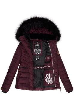 Navahoo Winterjas - Dark Red Melange -Navahoo WWinkel b1b35d4f2d6f451199455535b6f4f9c3