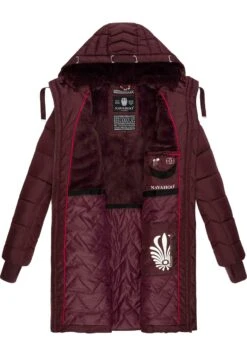Navahoo Winterjas - Dark Red Melange -Navahoo WWinkel b50ad7ee8a3145898cd13fedee785be7