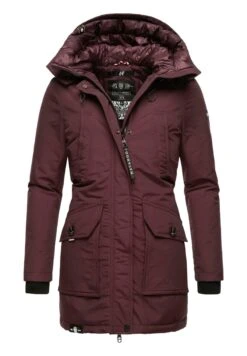 Navahoo Blizzardstorm - Parka - Dark Red Melange -Navahoo WWinkel c3d66f41926d48cba20609d5f1cdaa54