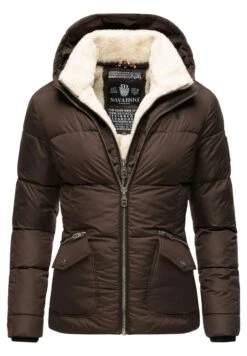 Navahoo Megan - Winterjas - Dark Choco -Navahoo WWinkel c6b411e0767745a791b9584b44514e5b
