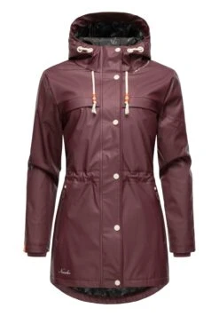 Navahoo Rainy Forest - Regenjas - Dark Red Melange