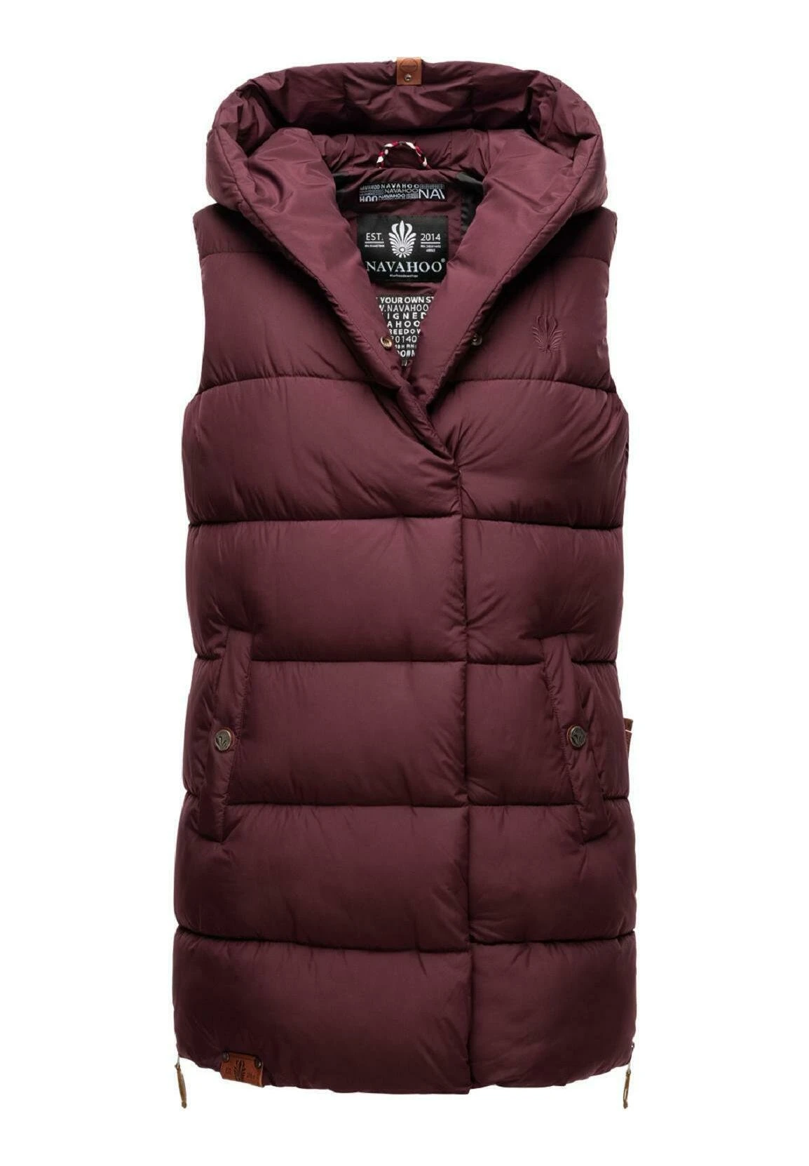 Navahoo Madilynaa - Bodywarmer - Wine 5 Navahoo Madilynaa - Bodywarmer - Wine - Afbeelding 5