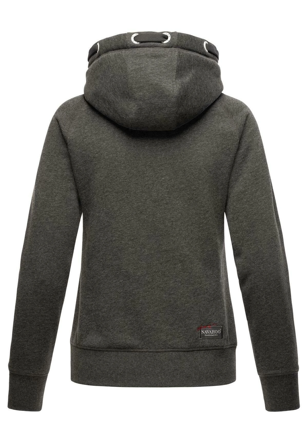 Navahoo Liebesmäuschen - Hoodie - Dark Grey Melange 2 Navahoo Liebesmäuschen - Hoodie - Dark Grey Melange - Afbeelding 2