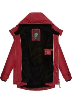 Navahoo Lindraa - Winterjas - Blood Red -Navahoo WWinkel cecd951634ee4749aa93928514921de0