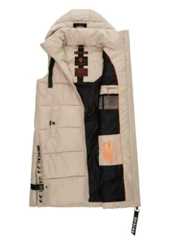 Navahoo Schnuffelchen - Bodywarmer - Taupe -Navahoo WWinkel d43e3cb8e9944c4da142cf115e8e46f7