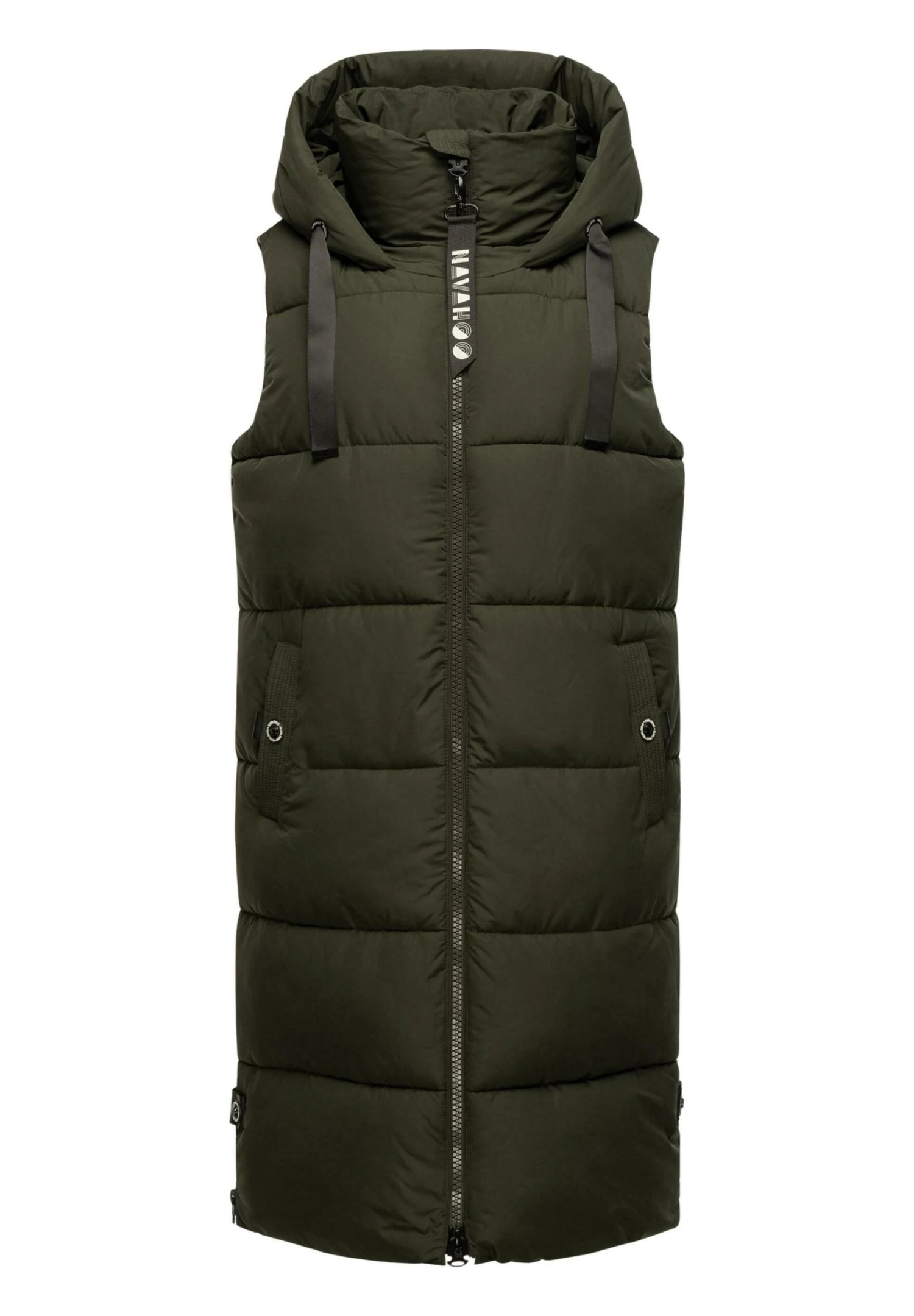 Navahoo Schnuffelchen - Bodywarmer - Dark Olive 1 Navahoo Schnuffelchen - Bodywarmer - Dark Olive