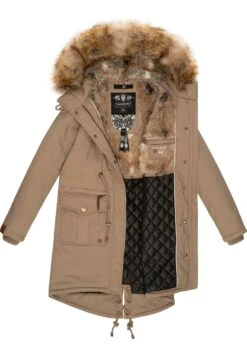 Navahoo Rosinchen - Winterjas - Taupe -Navahoo WWinkel d73b10c1aeff4829a4373861091e6014
