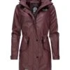 Navahoo Deike - Parka - Dark Red Melange