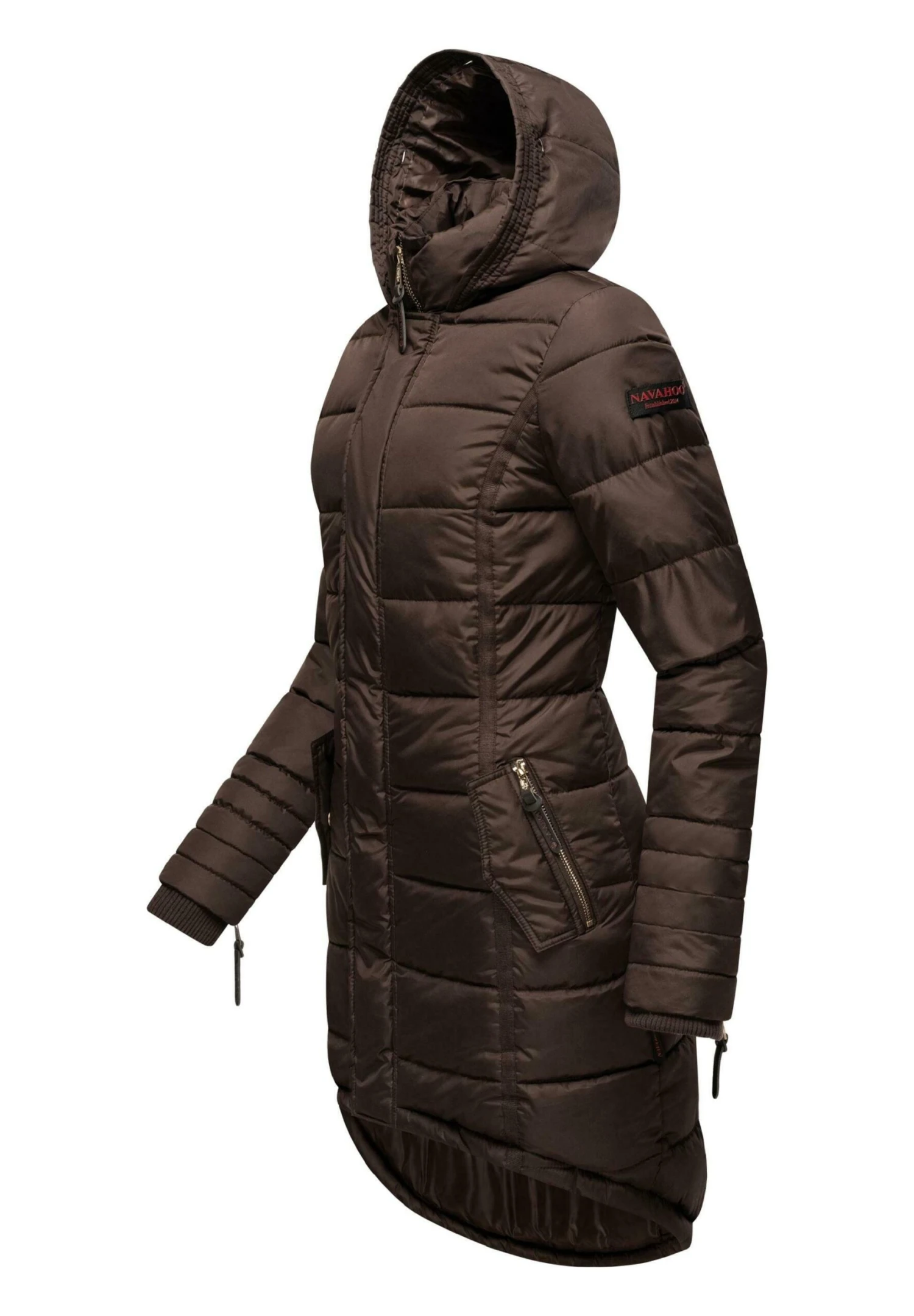 Navahoo Papaya - Winterjas - Dark Choco 4 Navahoo Papaya - Winterjas - Dark Choco - Afbeelding 4
