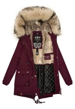 Navahoo Honigfee - Winterjas - Dark Red Melange -Navahoo WWinkel dd0ff5823aa84aa6b1da460acf850bd2