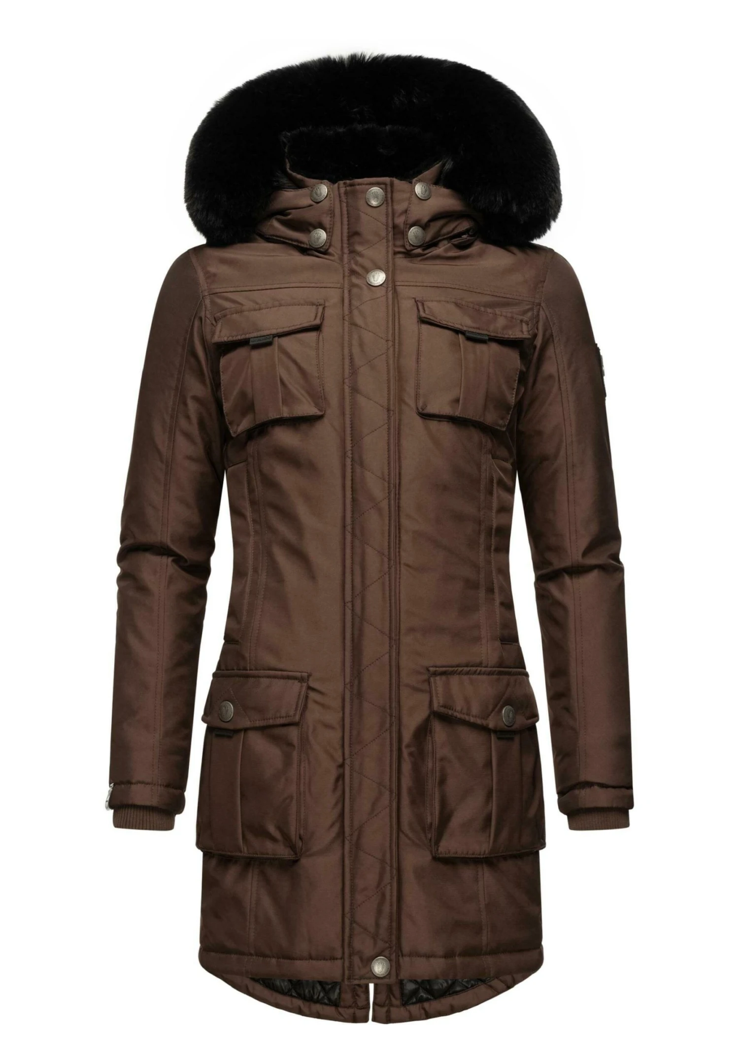 Navahoo Tiniis - Winterjas - Dark Choco 1 Navahoo Tiniis - Winterjas - Dark Choco