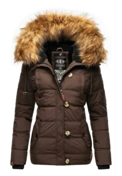 Navahoo Zoja - Winterjas - Dark Choco -Navahoo WWinkel de90a78b38a34c04aac3fb07e71e6dd1