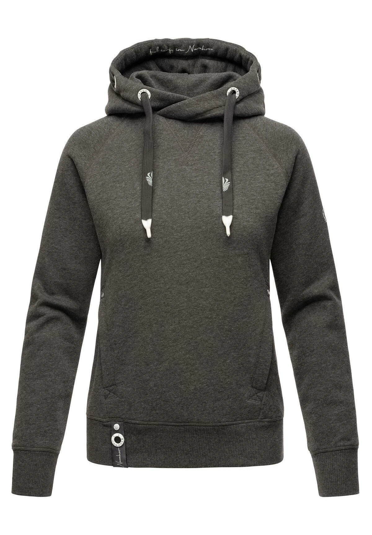 Navahoo Liebesmäuschen - Hoodie - Dark Grey Melange 1 Navahoo Liebesmäuschen - Hoodie - Dark Grey Melange