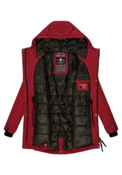 Navahoo Avrille Ii - Winterjas - Blood Red -Navahoo WWinkel e2aace431cf84d09bfe34080d911891e