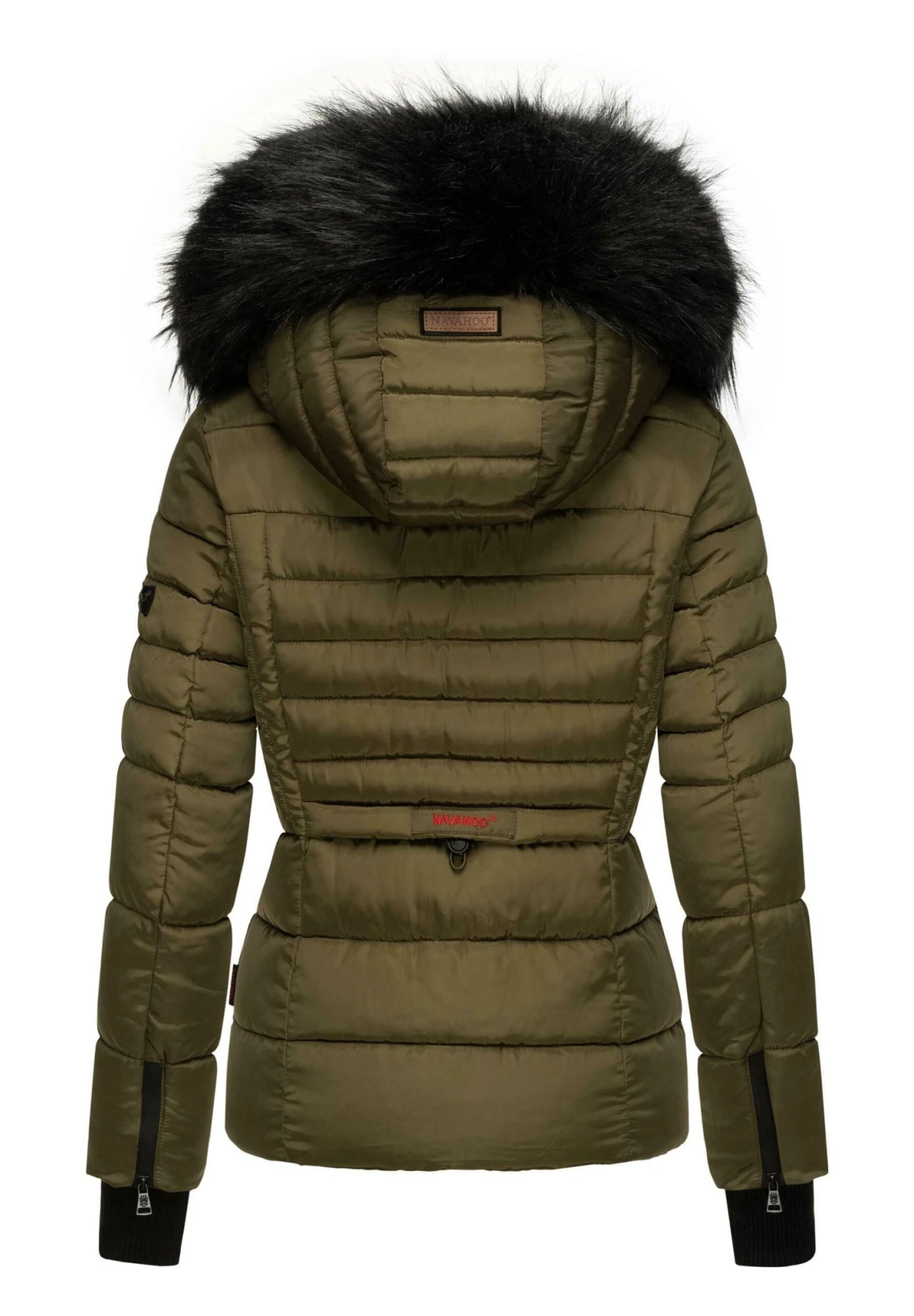 Navahoo Adele - Winterjas - Millitary Green 3 Navahoo Adele - Winterjas - Millitary Green - Afbeelding 3