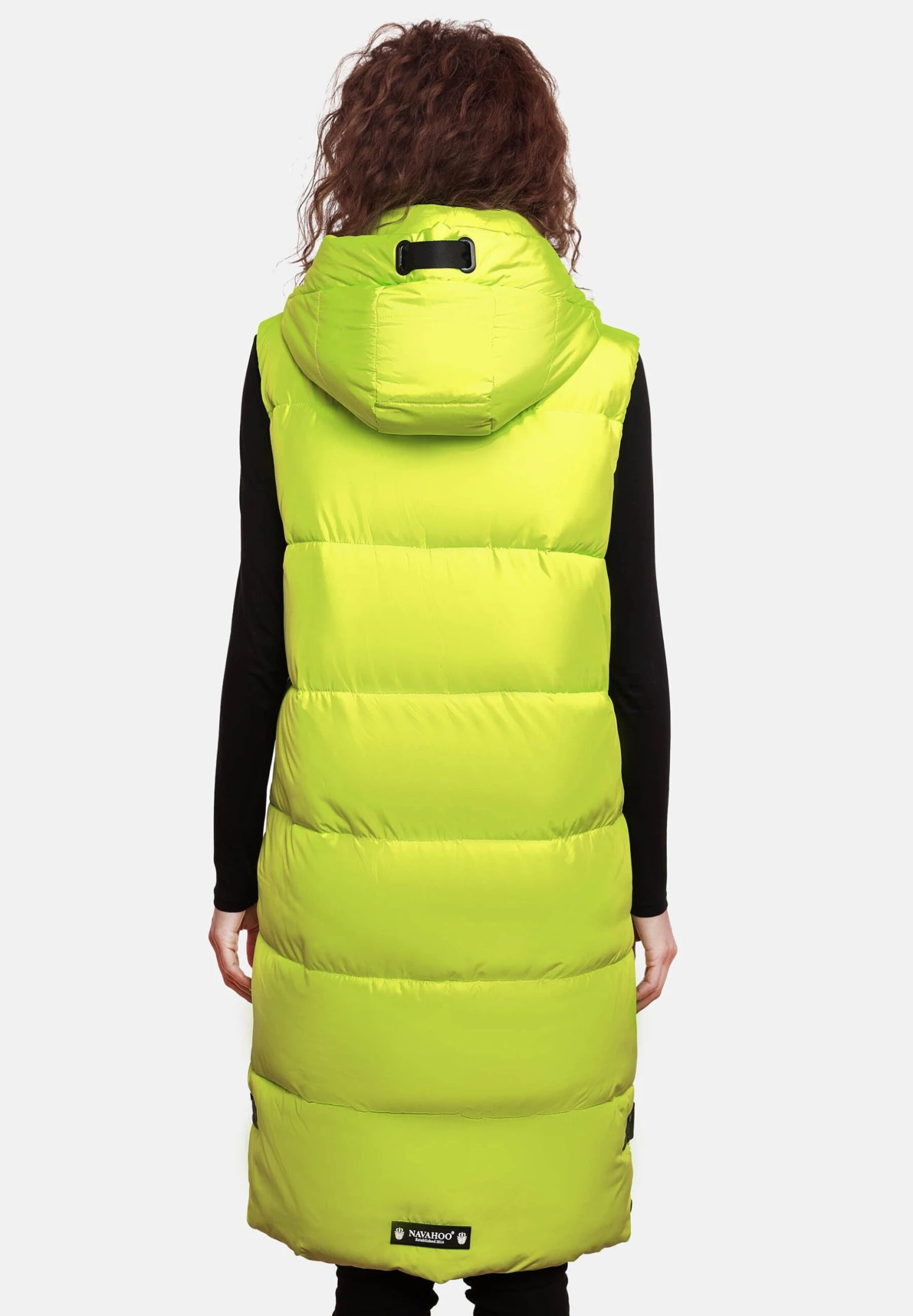 Navahoo Schnuffelchen - Bodywarmer - Neon Green 2 Navahoo Schnuffelchen - Bodywarmer - Neon Green - Afbeelding 2