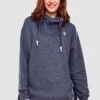 Navahoo Silberengelchen - Hoodie - Dusty Blue Melange