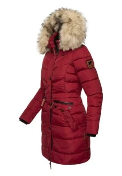Navahoo Paula - Winterjas - Blood Red -Navahoo WWinkel ef11a87a321548239045e022a62f5f16