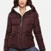 Navahoo Megan - Winterjas - Dark Red Melange