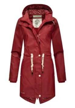 Navahoo Flower Of Ocean - Parka - Blood Red -Navahoo WWinkel f3adbb10e32845939f5a64d5e0fc64bc