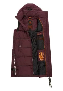Navahoo Schnuffelchen - Bodywarmer - Wine -Navahoo WWinkel f632981fd1b74476839fbf01185f92ae