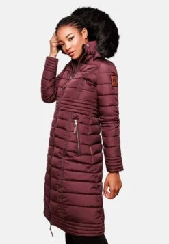 Navahoo Umay - Winterjas - Dark Red Melange -Navahoo WWinkel f7c3b0ee2ba2459793f71440129a529a