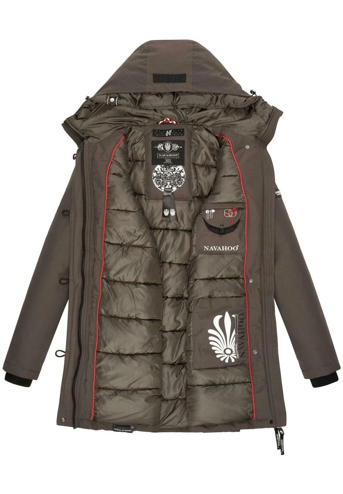 Navahoo Freeze Storm - Parka - Dark Grey 6 Navahoo Freeze Storm - Parka - Dark Grey - Afbeelding 6