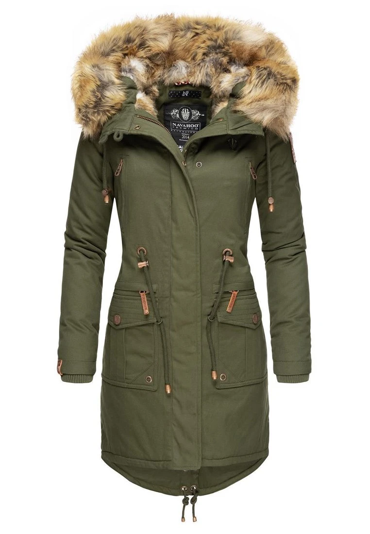 Navahoo Rosinchen - Winterjas - Green 1 Navahoo Rosinchen - Winterjas - Green