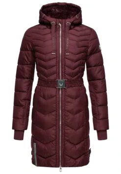 Navahoo Winterjas - Dark Red Melange -Navahoo WWinkel fb2d852fd97d4144be93f4a49d00a915