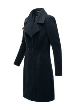 Navahoo Wooly - Halflange Jas - Dark Blue -Navahoo WWinkel fbd9cd9dc7124b318b49333f09daa7ae